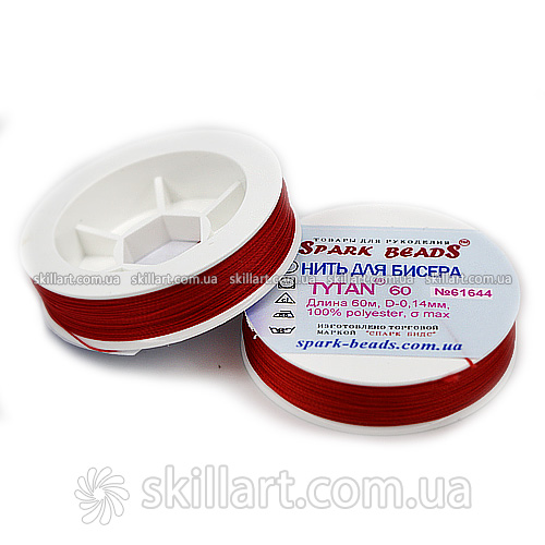 Нитки для бисера Tytan 60 Spark Beads (60м)